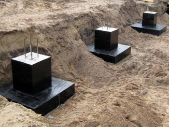 Выбор глубины заложения фундаментов